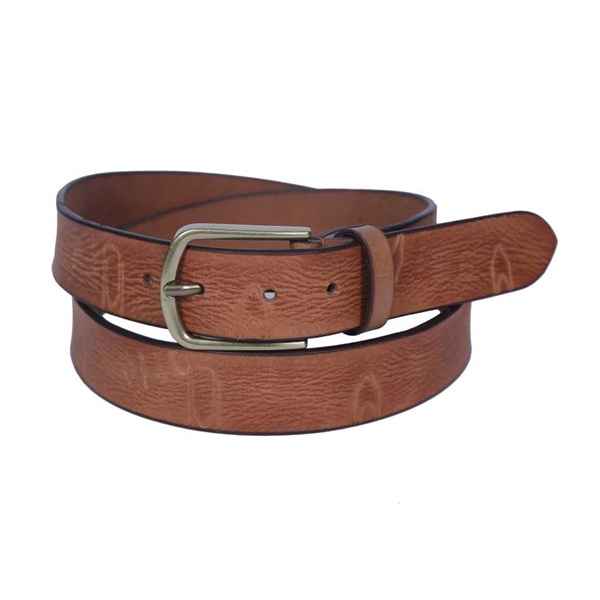 wallethand tooled leather belt made in delhi